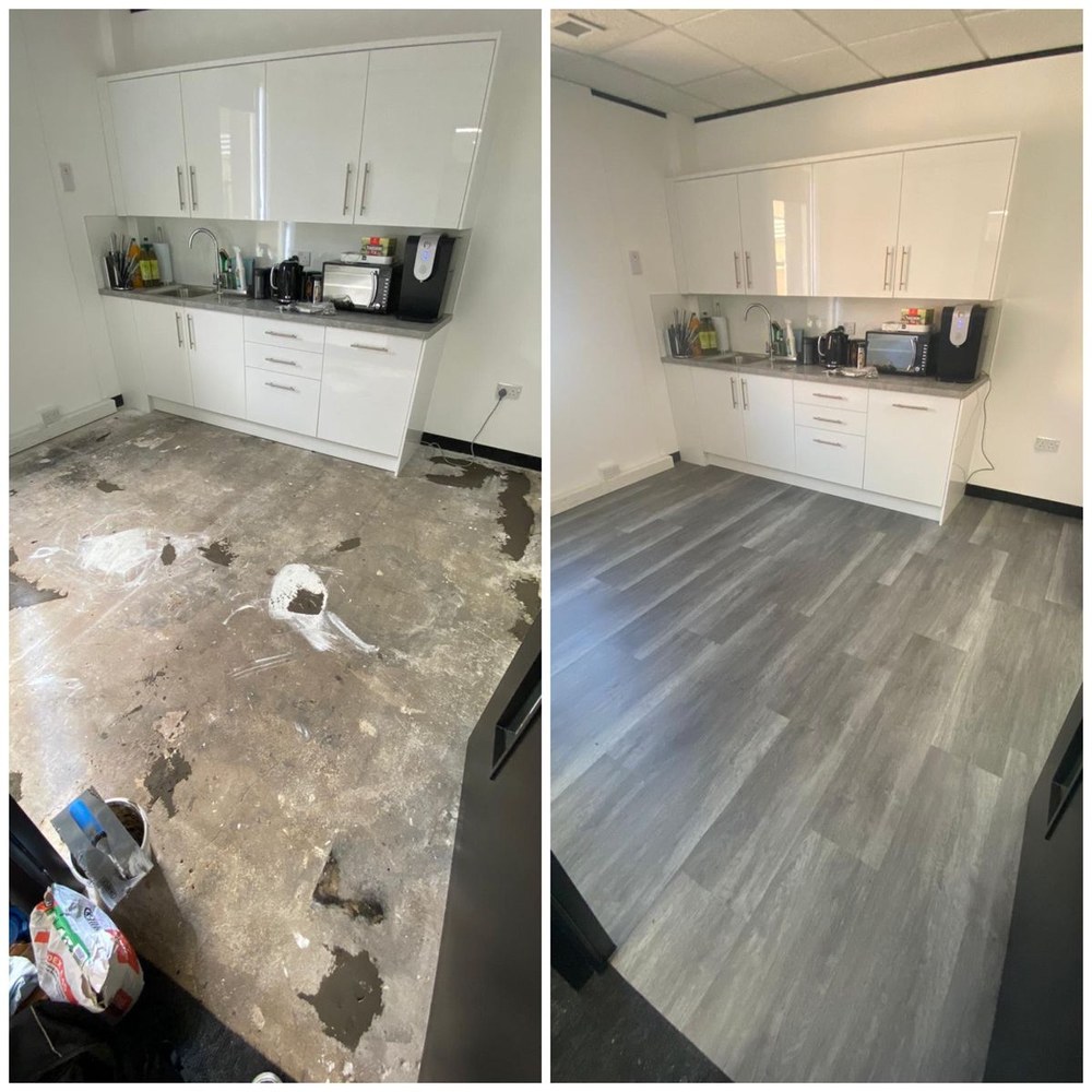 After-builders and post-renovation cleaning before and after