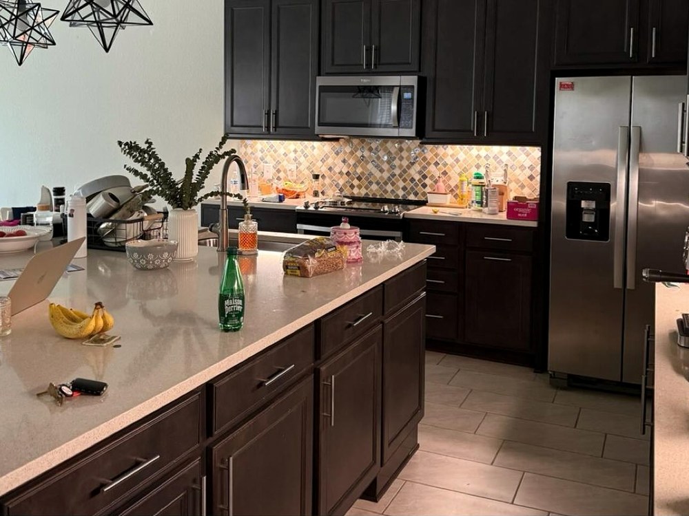 Standard home clean before